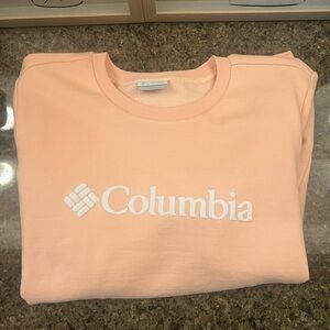 Columbia Light Coral Crewneck
